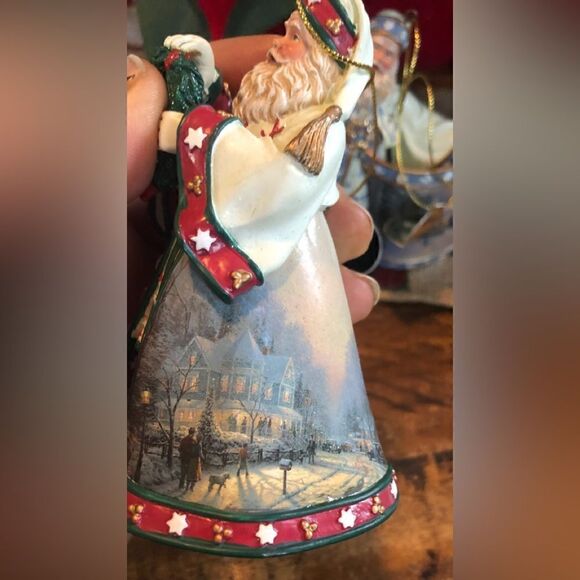 ☃️Thomas Kincaid Set of Three ornament collection from 2003. With original tags. - Picture 5 of 11